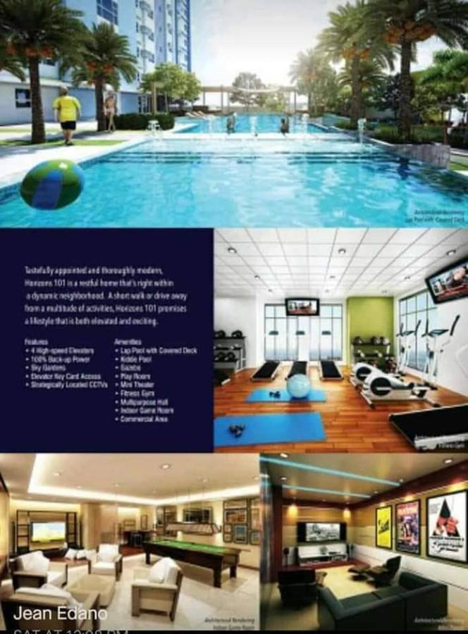 Horizon 101, A5 Free Pool Studios Near Mall Bar Cebu Exterior photo